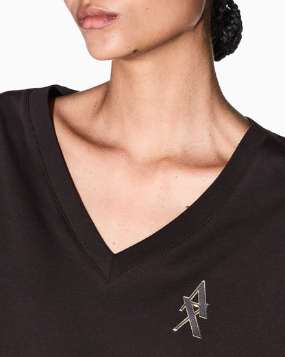regular t-shirt in cotton jersey