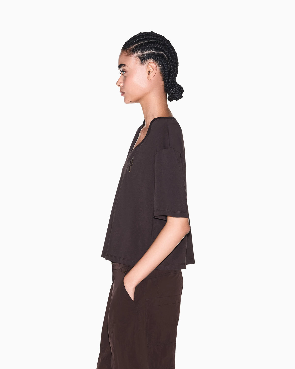 regular t-shirt in cotton jersey