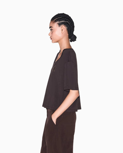 regular t-shirt in cotton jersey
