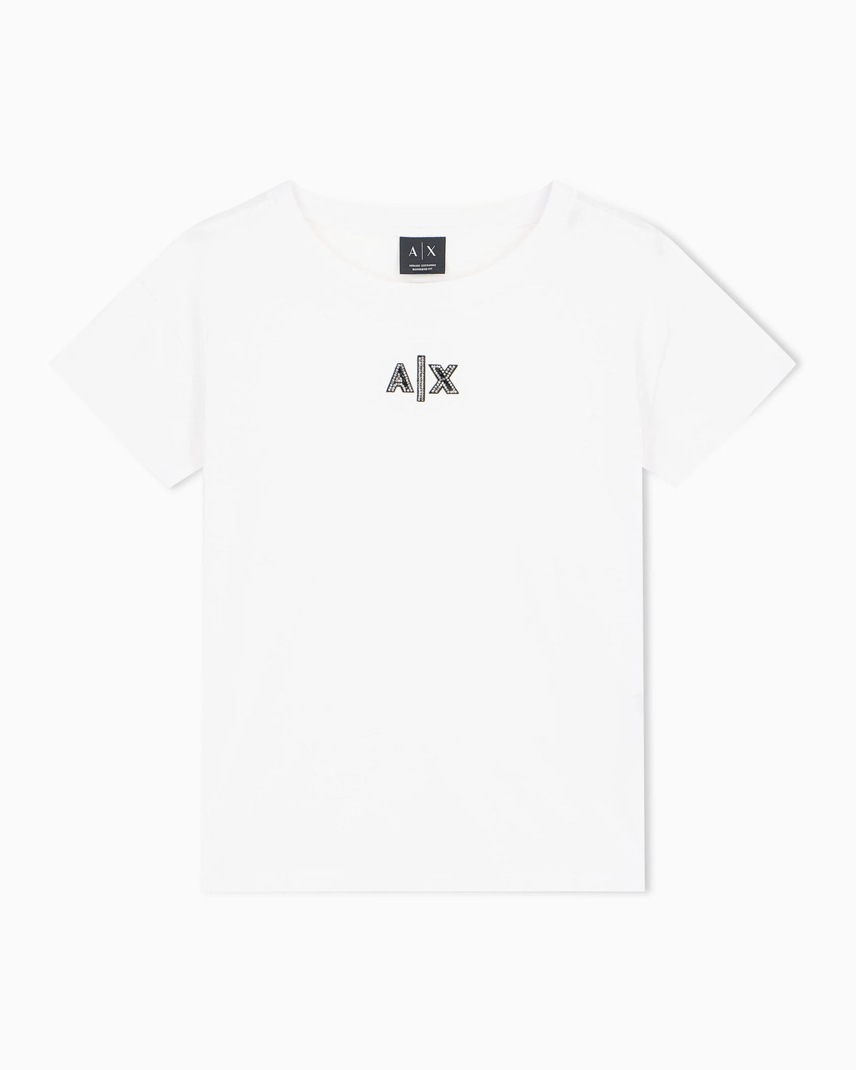 Boyfriend fit top in cotton jersey