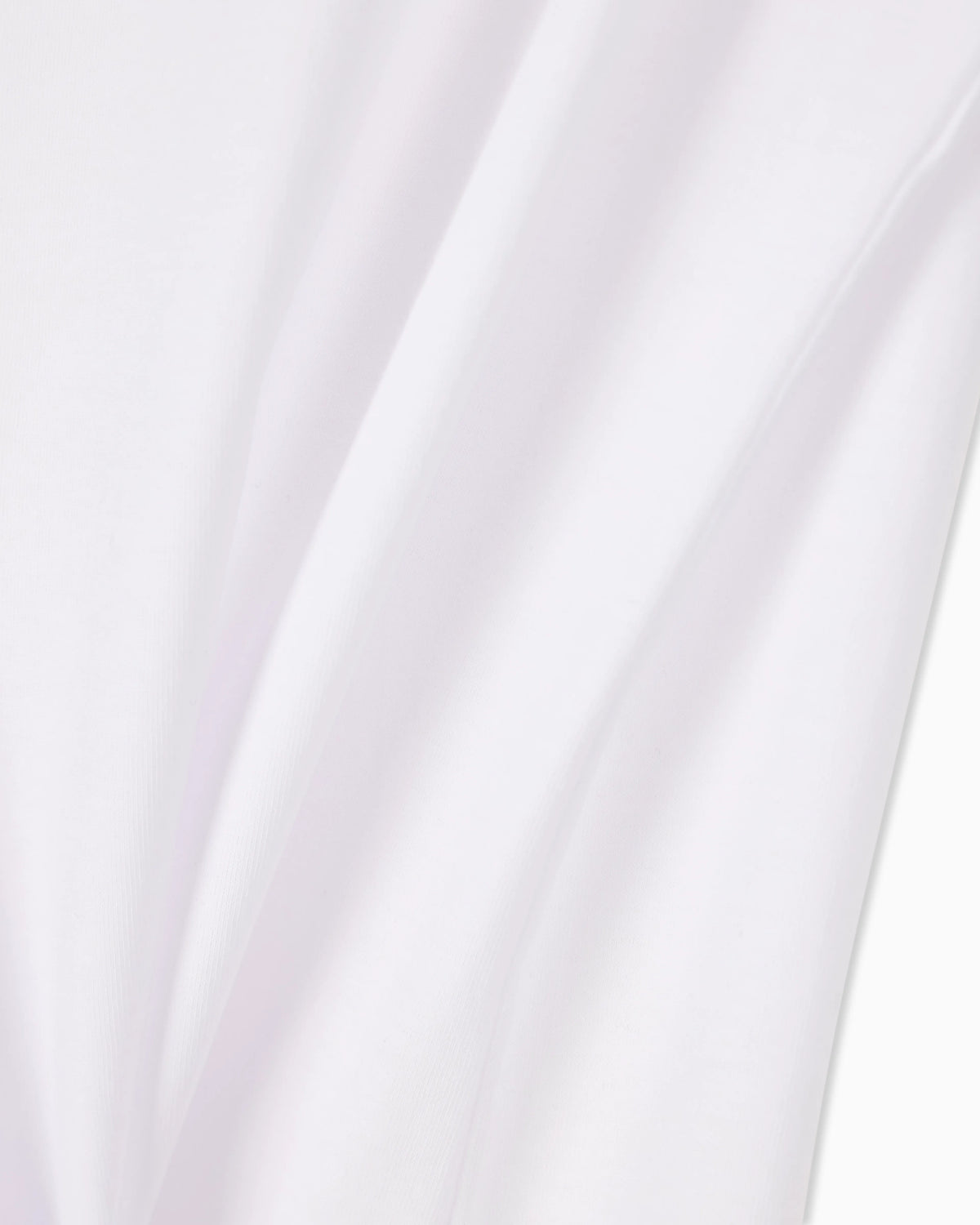 Slim-fit crew neck t-shirt in cotton jersey with chest logo
