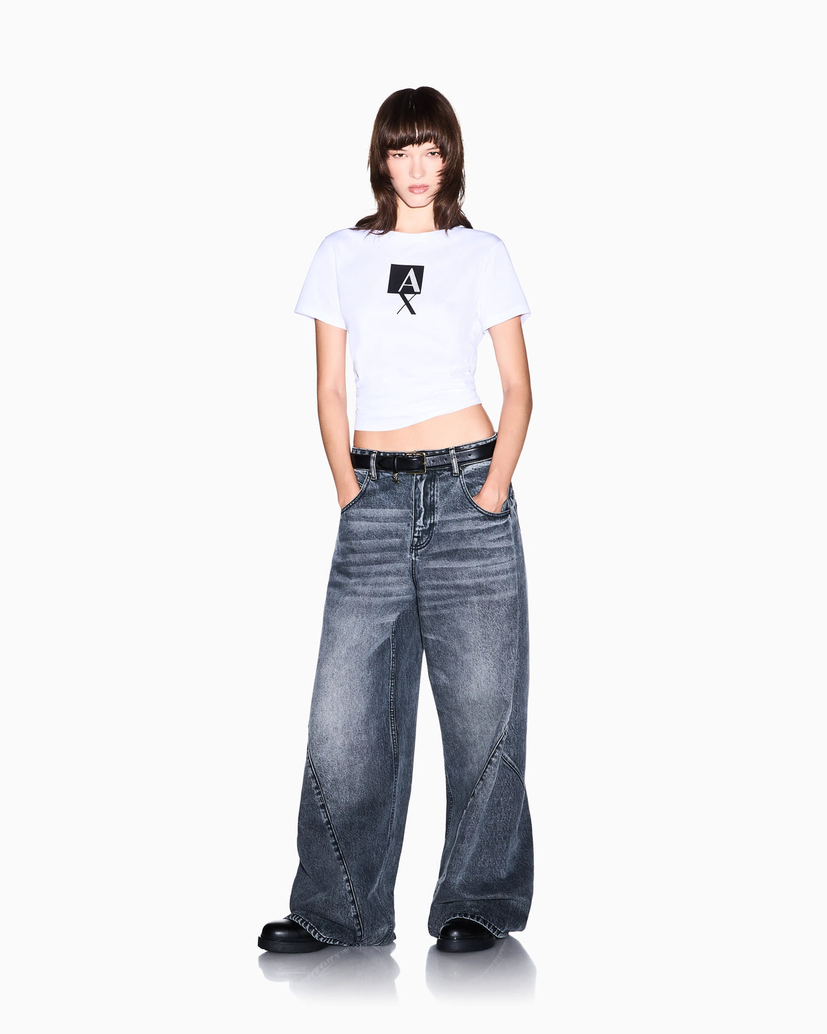 regular fit t-shirt in cotton jersey