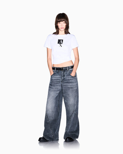 regular fit t-shirt in cotton jersey