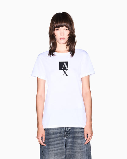 regular fit t-shirt in cotton jersey