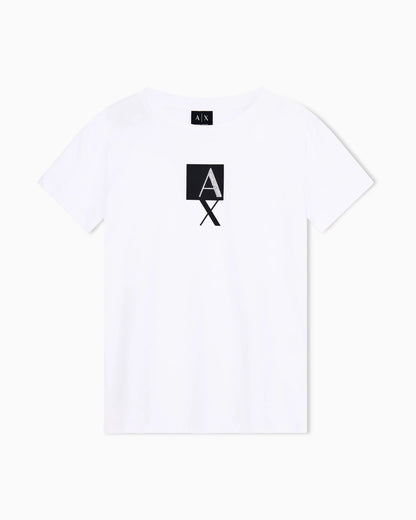 regular fit t-shirt in cotton jersey