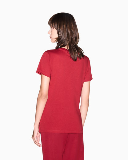 regular fit t-shirt in cotton jersey