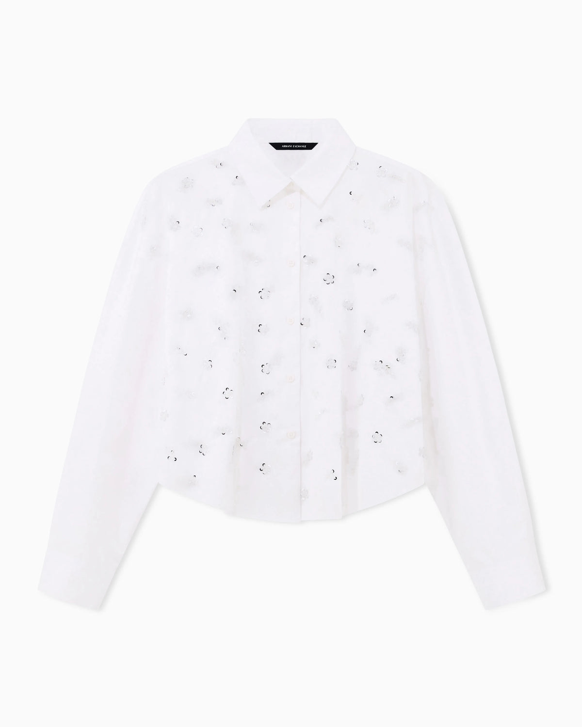 regular fit shirt in organic cotton poplin
