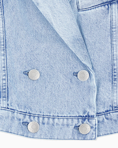 regular fit Blazer in 12.4oz rigid cotton denim