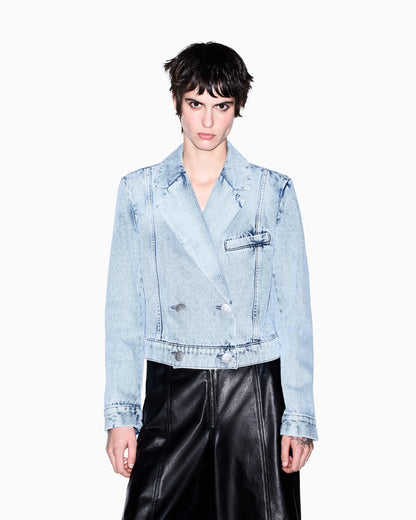 regular fit Blazer in 12.4oz rigid cotton denim