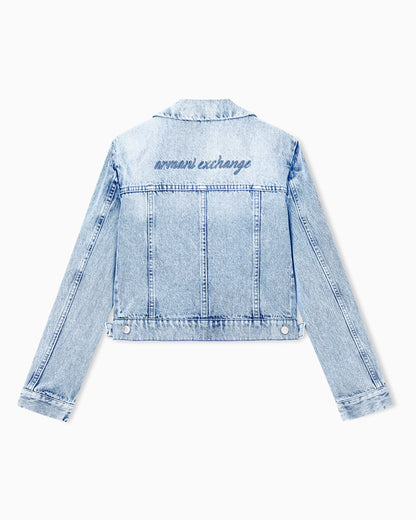 regular fit Blazer in 12.4oz rigid cotton denim
