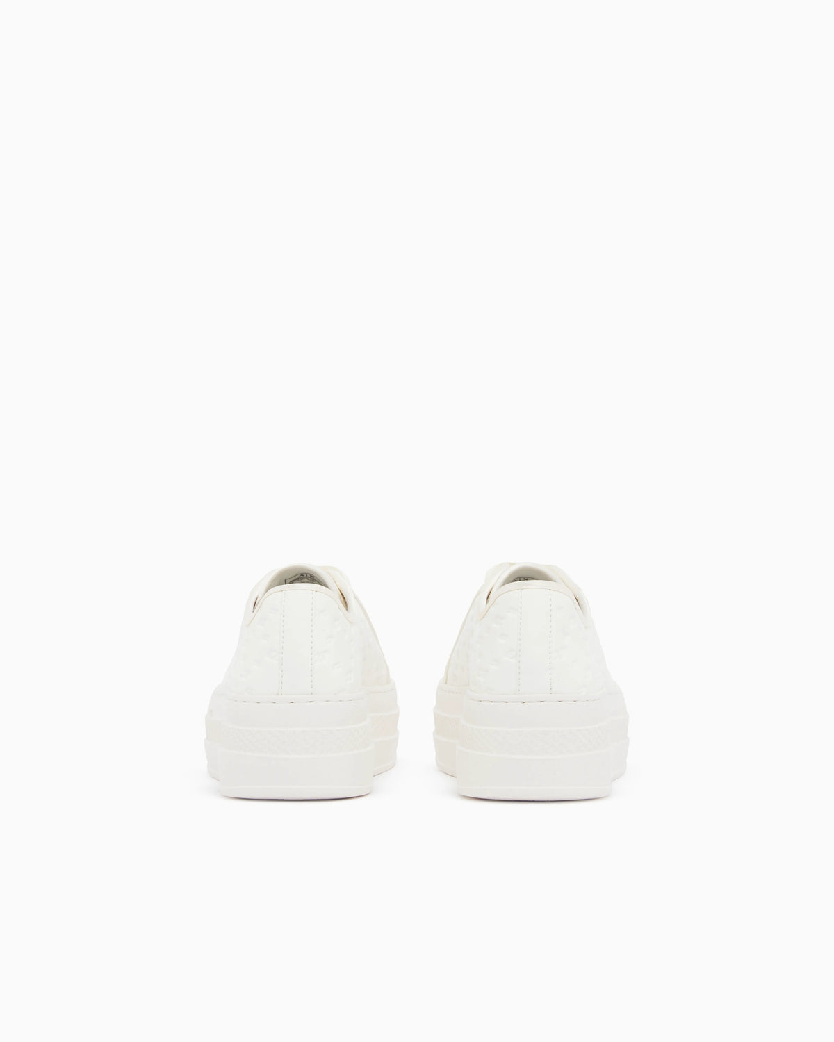 low top Sneakers with all-over debossed logo