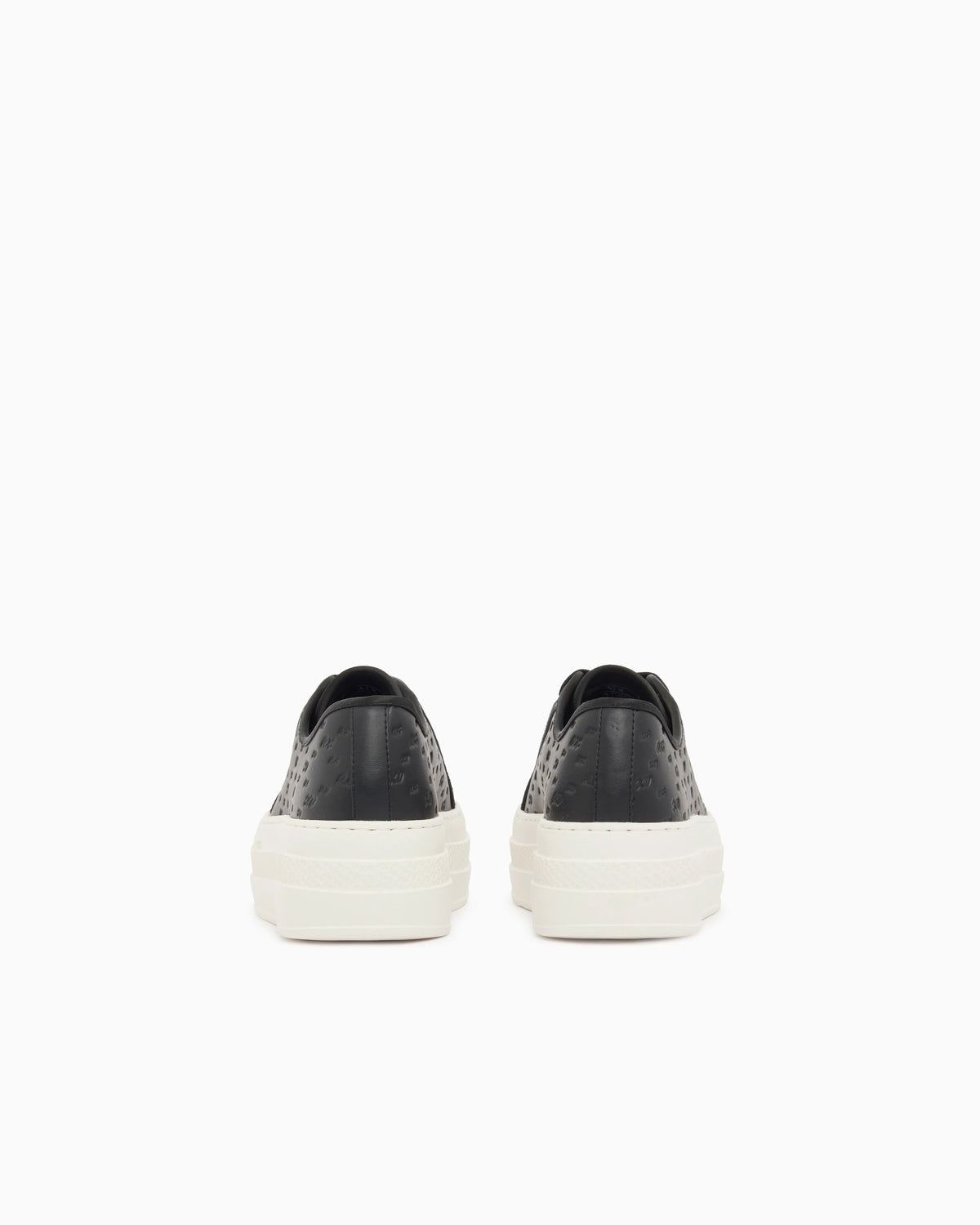 low top Sneakers with all-over debossed logo