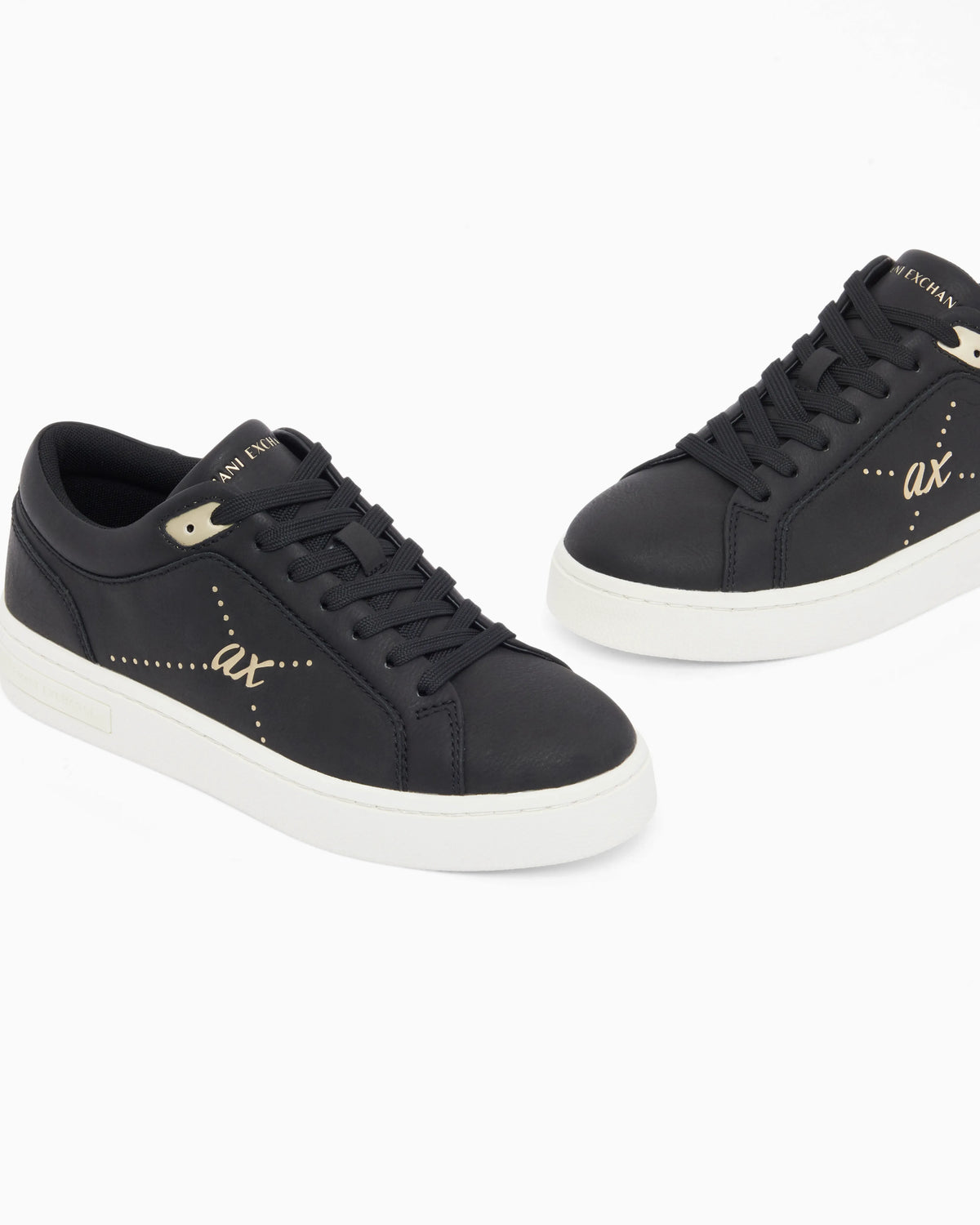 Sneakers in cotton twill with webbing