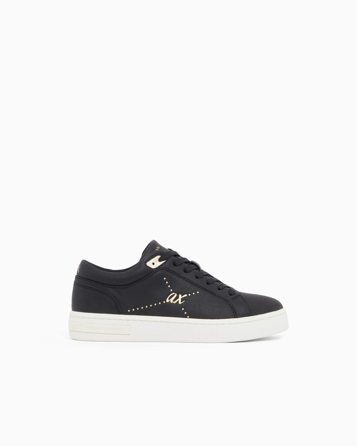 Sneakers in cotton twill with webbing