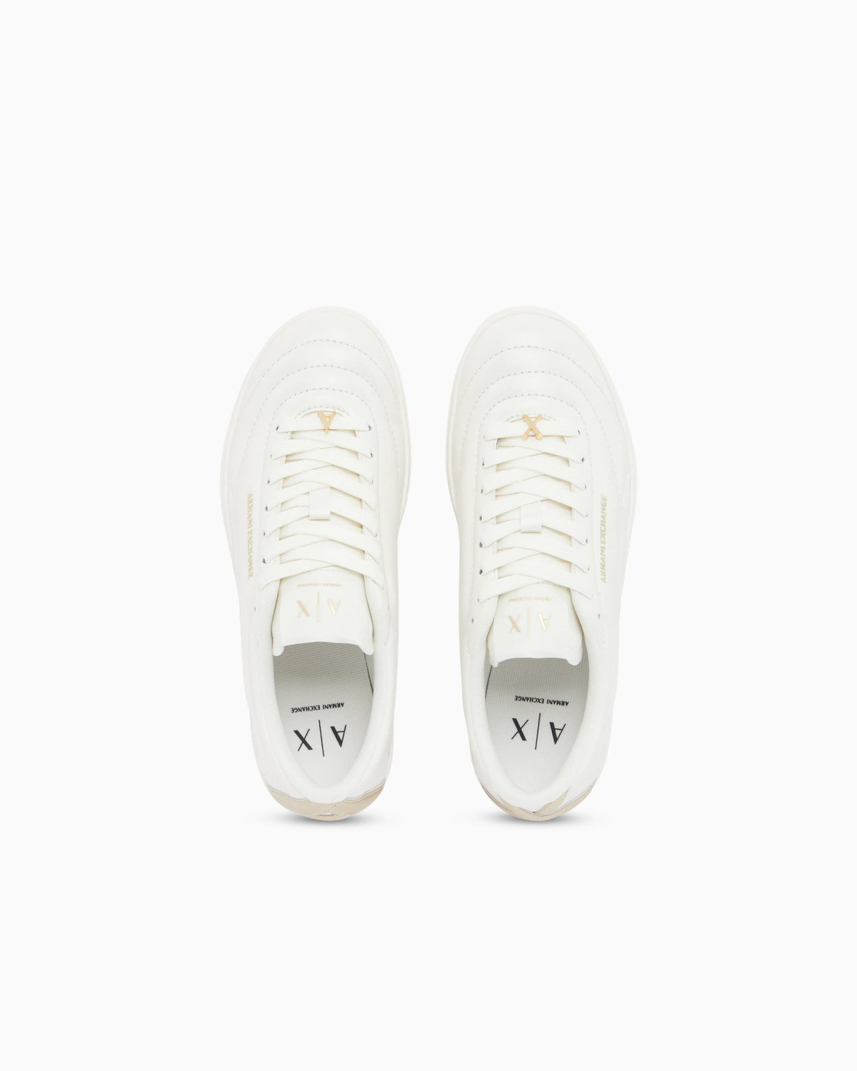 sneakers with coated upper and rubber sole