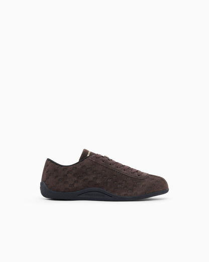 Sneakers Dudu in split leather with rubber sole