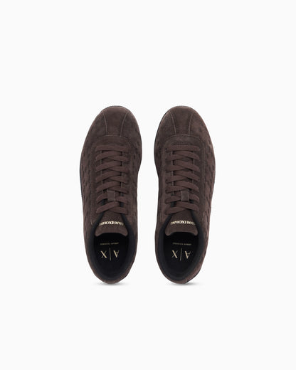 Sneakers Dudu in split leather with rubber sole