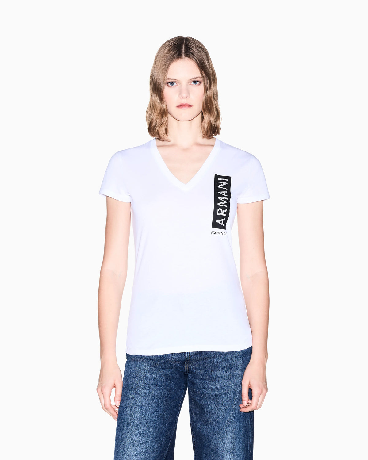 slim fit t-shirt in cotton jersey