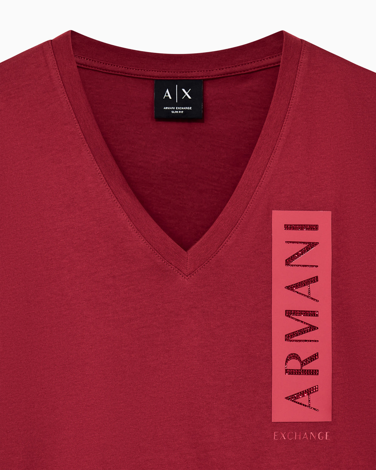 slim fit t-shirt in cotton jersey