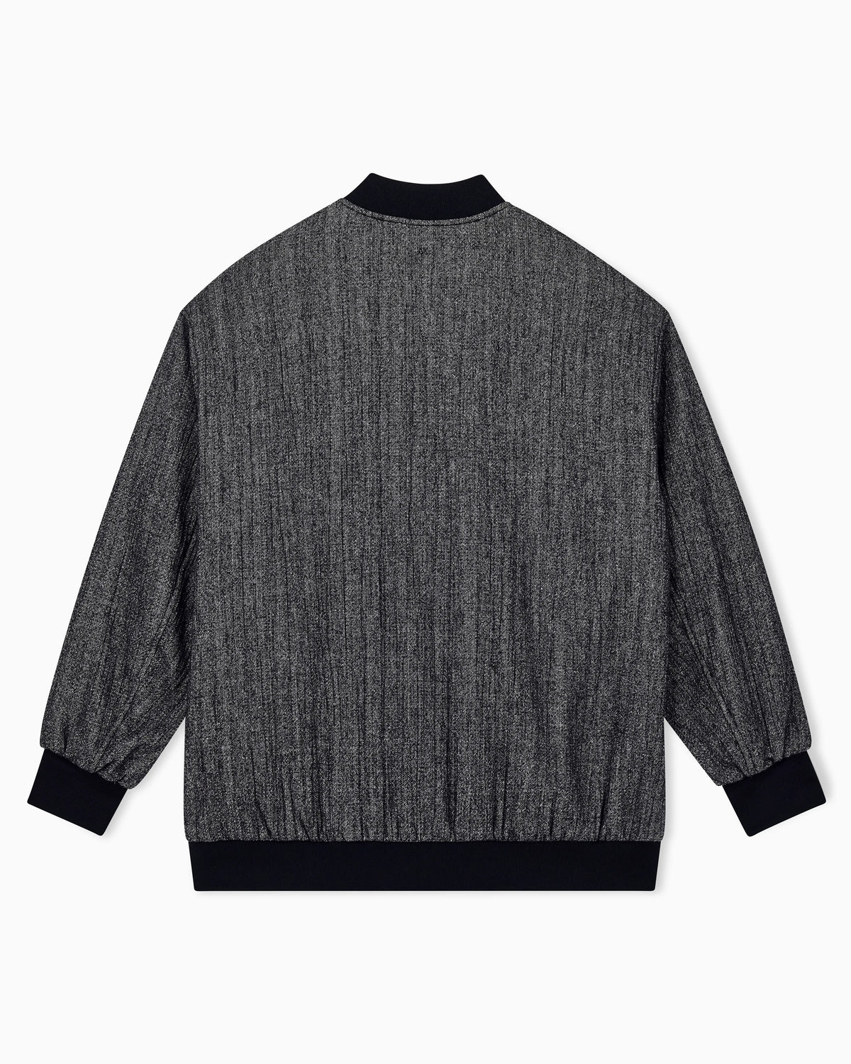 blouson jacket stretch viscose and virgin wool