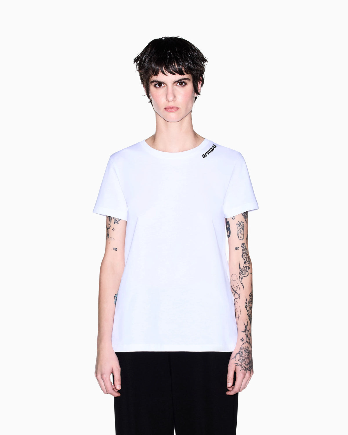 regular t-shirt in cotton jersey