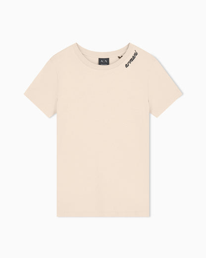 regular t-shirt in cotton jersey