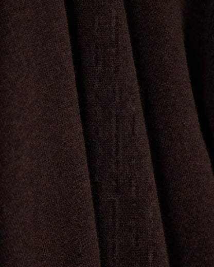 Buttoned V-neck cardigan in a viscose and cashmere blend