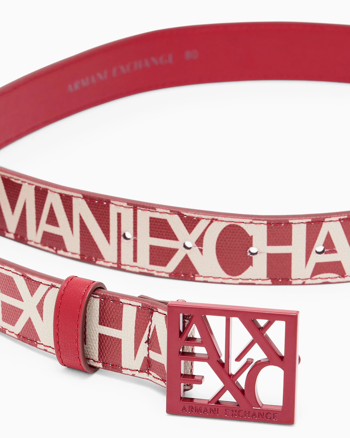 Plate belt in coated cotton