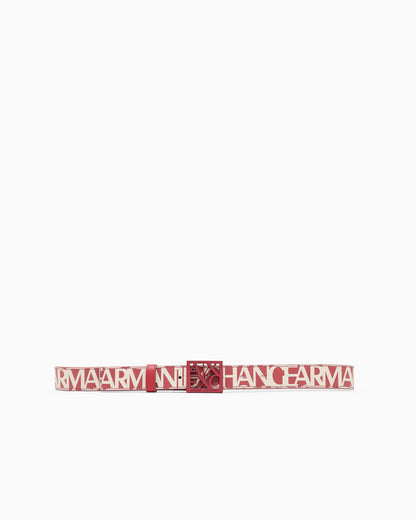 Plate belt in coated cotton