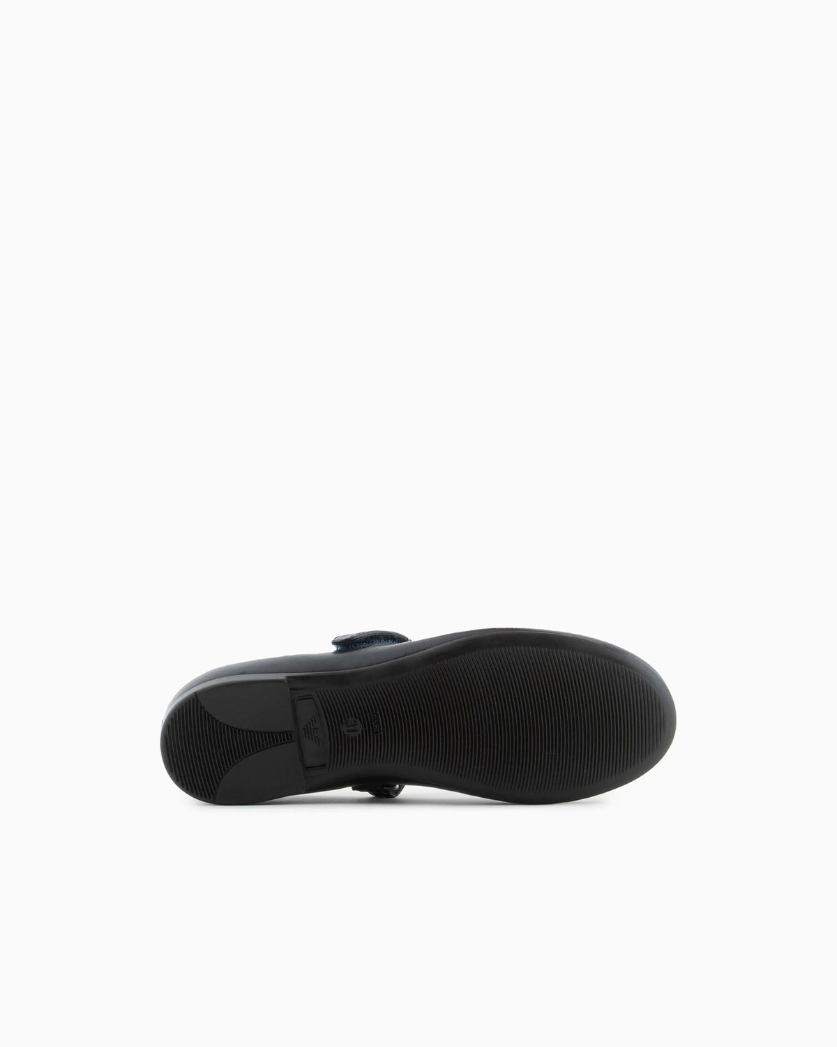 Leather ballerinas with strap