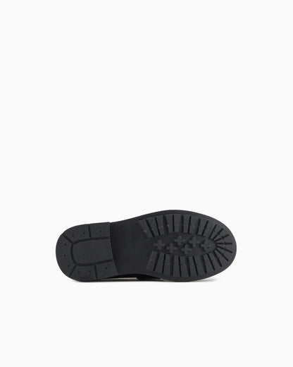 Leather loafers