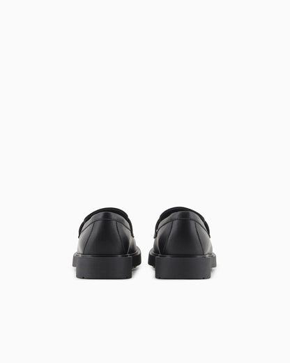 Leather loafers