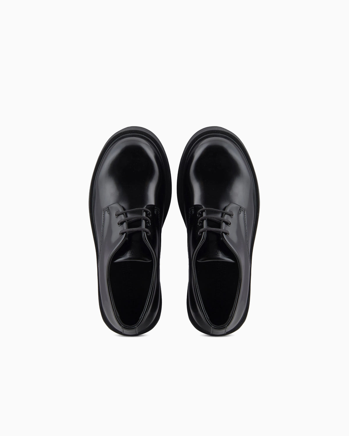 Abraded fabric lace-ups
